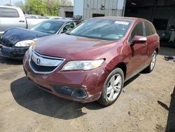 Salvage cars for sale at New Britain, CT auction: 2015 Acura RDX