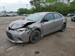 Toyota salvage cars for sale: 2014 Toyota Corolla L