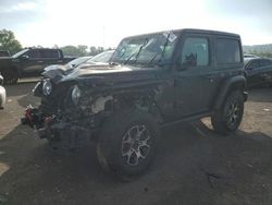 Salvage cars for sale at Cahokia Heights, IL auction: 2019 Jeep Wrangler Rubicon