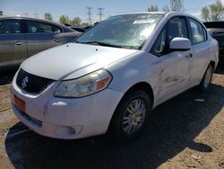 Salvage cars for sale at Elgin, IL auction: 2012 Suzuki SX4 LE