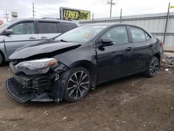Salvage cars for sale at Chicago Heights, IL auction: 2017 Toyota Corolla L