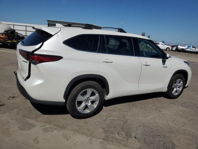 2021 Toyota Highlander Hybrid LE