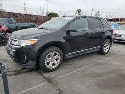 Salvage cars for sale from Copart Wilmington, CA: 2012 Ford Edge SEL