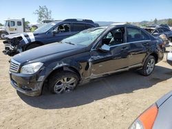 Salvage cars for sale at San Martin, CA auction: 2011 Mercedes-Benz C300