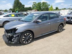 Salvage cars for sale at auction: 2018 Nissan Sentra S