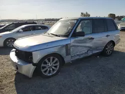 Salvage cars for sale at Antelope, CA auction: 2006 Land Rover Range Rover Supercharged
