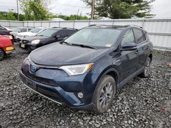 Salvage cars for sale from Copart Windsor, NJ: 2017 Toyota Rav4 HV LE