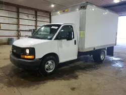Salvage trucks for sale at Columbia Station, OH auction: 2010 Chevrolet Express G3500