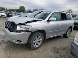 Salvage cars for sale from Copart Des Moines, IA: 2010 Toyota Highlander