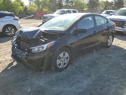 Salvage cars for sale from Copart Madisonville, TN: 2017 KIA Forte LX