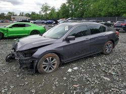 Salvage cars for sale from Copart Waldorf, MD: 2015 Honda Accord LX