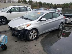 Salvage cars for sale from Copart Exeter, RI: 2012 Hyundai Elantra GLS