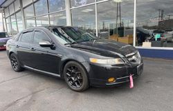 Salvage cars for sale at North Billerica, MA auction: 2008 Acura TL Type S