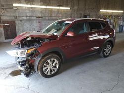 Salvage cars for sale at Angola, NY auction: 2020 Hyundai Tucson Limited