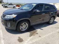 Salvage cars for sale at Van Nuys, CA auction: 2015 KIA Sorento LX