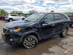 Salvage cars for sale from Copart Woodhaven, MI: 2011 KIA Sorento EX