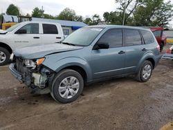 Salvage cars for sale at Wichita, KS auction: 2009 Subaru Forester 2.5X
