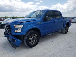 Salvage cars for sale from Copart Arcadia, FL: 2016 Ford F150 Supercrew