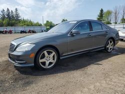 Vehiculos salvage en venta de Copart Bowmanville, ON: 2011 Mercedes-Benz S 450 4matic