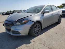 Salvage cars for sale at Bakersfield, CA auction: 2016 Dodge Dart SE