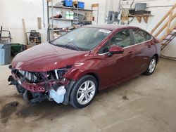 Salvage cars for sale from Copart Ham Lake, MN: 2016 Chevrolet Cruze LT