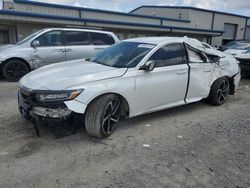 Salvage cars for sale at Earlington, KY auction: 2018 Honda Accord Sport