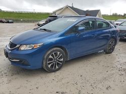 Salvage cars for sale from Copart Northfield, OH: 2014 Honda Civic EX
