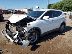 Salvage cars for sale at Oklahoma City, OK auction: 2018 Hyundai Santa FE Sport