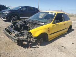 Honda Civic DX salvage cars for sale: 1997 Honda Civic DX