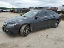 Salvage cars for sale from Copart Grand Prairie, TX: 2015 Acura TLX