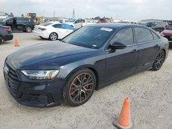 Salvage cars for sale from Copart Houston, TX: 2020 Audi S8