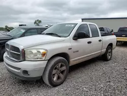 Salvage trucks for sale at Hueytown, AL auction: 2008 Dodge RAM 1500 ST