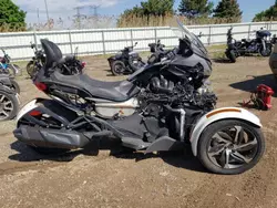 Salvage motorcycles for sale at Elgin, IL auction: 2014 Can-Am Spyder Roadster ST
