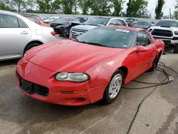 Salvage cars for sale at Bridgeton, MO auction: 1998 Chevrolet Camaro