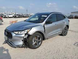 Salvage cars for sale at Houston, TX auction: 2024 Ford Escape ST Line