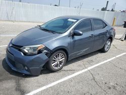 Salvage cars for sale from Copart Van Nuys, CA: 2014 Toyota Corolla L