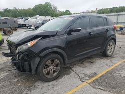 Salvage cars for sale at Kansas City, KS auction: 2012 KIA Sportage Base