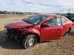 Salvage cars for sale from Copart Elgin, IL: 2015 Toyota Corolla L