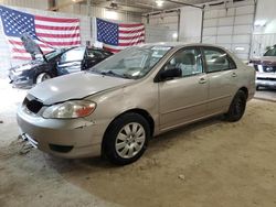 Salvage cars for sale from Copart Columbia, MO: 2003 Toyota Corolla CE