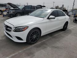 Salvage cars for sale from Copart Sun Valley, CA: 2020 Mercedes-Benz C300