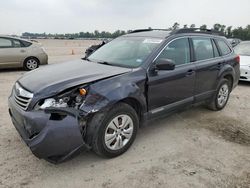 Salvage cars for sale at Houston, TX auction: 2011 Subaru Outback 2.5I
