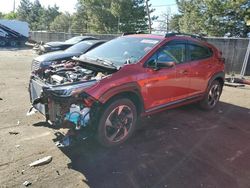 Salvage cars for sale at auction: 2024 Subaru Crosstrek Limited
