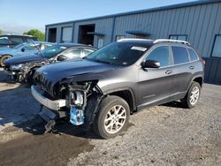 Salvage cars for sale from Copart Chambersburg, PA: 2016 Jeep Cherokee Latitude