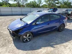 Salvage cars for sale at Wichita, KS auction: 2018 KIA Forte LX