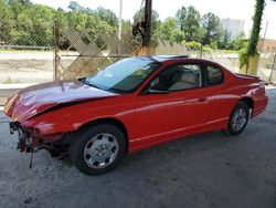 Salvage cars for sale from Copart Gaston, SC: 2005 Chevrolet Monte Carlo LT