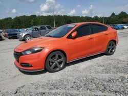 Salvage cars for sale from Copart Savannah, GA: 2016 Dodge Dart GT