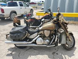 Salvage motorcycles for sale at Wichita, KS auction: 2005 Honda VT1300 S