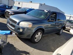 Salvage cars for sale from Copart Vallejo, CA: 2006 Chevrolet Uplander LS