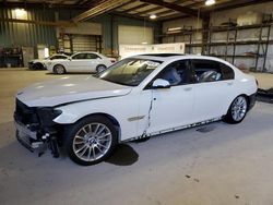 Salvage cars for sale from Copart Eldridge, IA: 2014 BMW 750 LXI