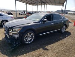 Salvage cars for sale at San Diego, CA auction: 2014 Lexus LS 460